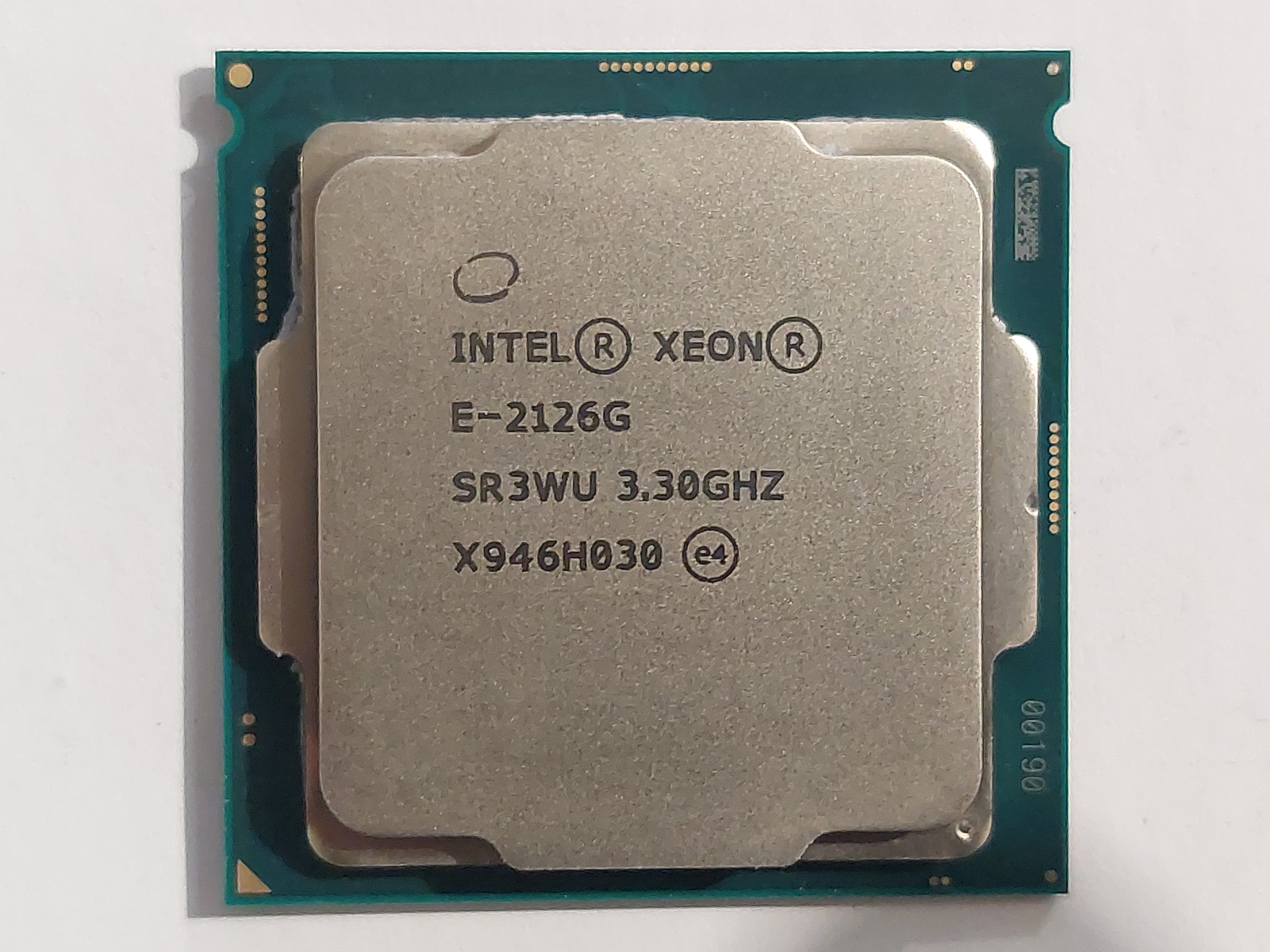 Intel Xeon E-2126G 3.30GHz Socket LGA1151 Processor CPU (SR3WU)