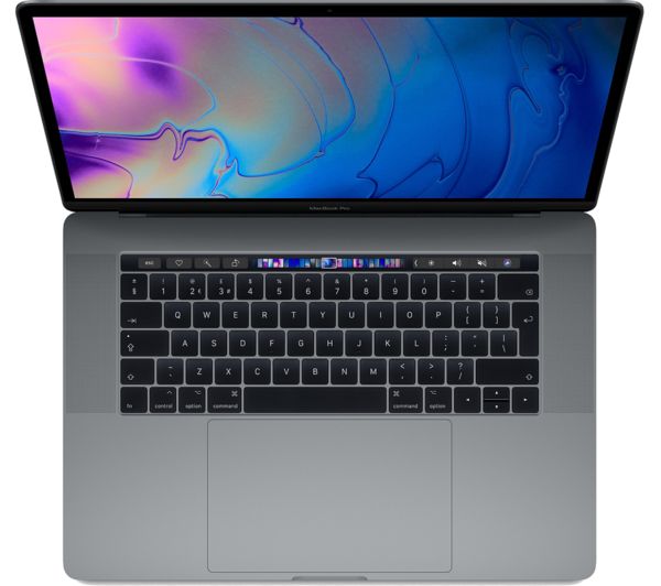 Apple MacBook Pro (15-inch, 2018) Intel Core i7 16GB 512GB Space Gray A1990